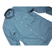IKE BEHAR MF1306 MODIFIED FIT L.S. SHORT POINT COLLAR B.D. DUNGAREE SHIRTS/one wash画像
