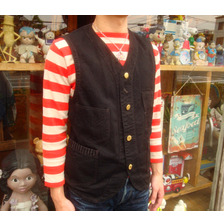 FREEWHEELERS UNION SPECIAL OVERALLS &ldquo;CONDUCTOR VEST&rdquo; Original Cotton Twill 1621006画像