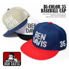 BEN DAVIS Bi-COLOR 35 BASEBALL CAP BDW-9418画像