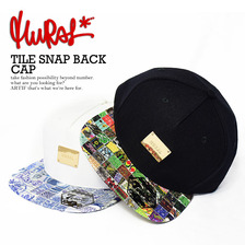 MURAL TILE SNAP BACK CAP 16MU-SS-031画像
