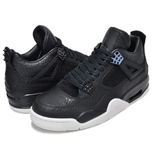 NIKE AIR JORDAN 4 RETRO PREMIUM blk/blk-sail 819139-010画像