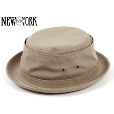 NEW YORK HAT CANVAS STINGY KHAKI画像