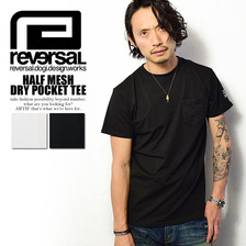 reversal HALF MESH DRY POCKET TEE RVAP16SS030A画像