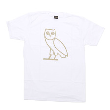 OCTOBERS VERY OWN CLASSIC OWL TEE WHITE画像