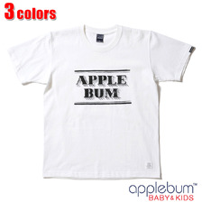 APPLEBUM BABY & KIDS チョークロゴ Tシャツ画像