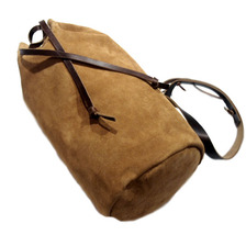 WALTZING MATILDA GROWLER SUEDE BACKPACK/tan画像