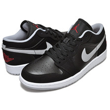 NIKE AIR JORDAN 1 LOW blk/g.red-w.gry-wht 553558-032画像