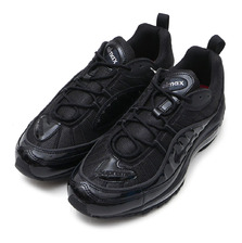 NIKE &times; Supreme AIR MAX 98 SUPREME BLACK/BLACK-BLACK 844694-001画像