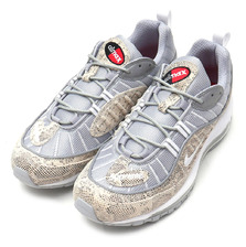 NIKE &times; Supreme AIR MAX 98 SUPREME SAIL/WHITE-RFLCT SILVER-WHITE 844694-100画像
