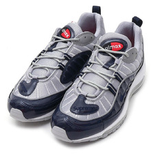 NIKE &times; Supreme AIR MAX 98 SUPREME OBSDN/OBSDN-RFLCT SLVR-WHITE 844694-400画像