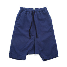 GOLD COTTON / LINEN CANVAS EASY SHORTS GL51518画像