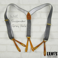 LEVI'S VINTAGE CLOTHING SUSPENDER Grey Mele 05088-0024画像