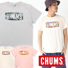 CHUMS Flower Boat Logo T-Shirt CH01-1111画像