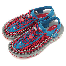 KEEN UNEEK 3C WOMEN Barn Red/Turkish Tile 1014873画像