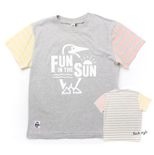 CHUMS Fun In The Sun Border T-Shirt Women's CH11-1108画像
