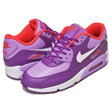 NIKE AIR MAX 90 LTR GS f.glow/wht-v.pur 724852-501画像