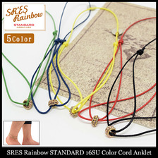 SR'ES Rainbow STANDARD 16SU Color Cord Anklet ACS00976画像
