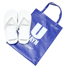 UNDERCOVER &times; HAYN Chaos/Balance ビーチサンダル WHITE画像