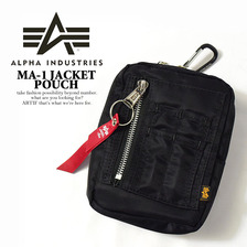 ALPHA INDUSTRIES MA-1 JACKET POUCH画像