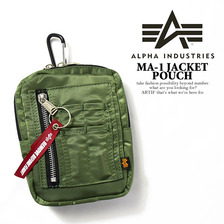 ALPHA INDUSTRIES MA-1 JACKET POUCH画像