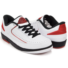 NIKE AIR JORDAN 2 RETRO LOW ''CHICAGO'' WHITE / VARSITY RED - BLACK 832819-101画像