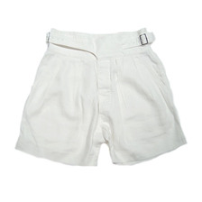 MIGHTY-MAC SAIL GURKHA SHORTS/white画像
