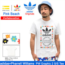 adidas Originals &times; Pharrell Williams PW Graphic 2 S/S Tee AO3006画像