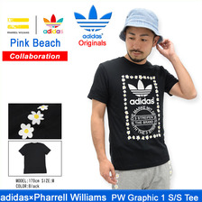 adidas Originals &times; Pharrell Williams PW Graphic 1 S/S Tee AO3000画像