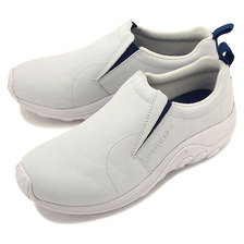 MERRELL JUNGLE MOC NUBUCK MNS White Shell 597911画像