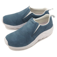 MERRELL JUNGLE MOC NUBUCK MNS Blue Ocean 597883画像