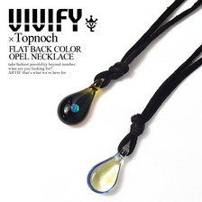 VIVIFY &times; Topnoch FLAT BACK COLOR OPEL NECKLACE VFN-252画像