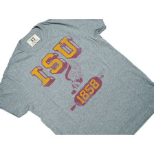 TAIL GATE S/S ISU TEE/grey heather画像
