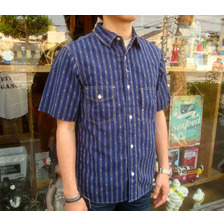 FREEWHEELERS CUT-OFF SLEEVE WORK SHIRT &ldquo;SWAMPER&rdquo; 1623012画像