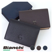 Bianchi イタリアンレザー 名刺入れ BIA1003画像