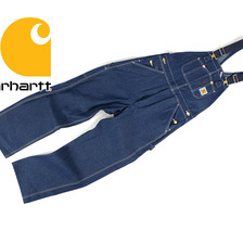 Carhartt R08 DENIM BIB OVERALL UNLINED画像