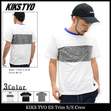 KIKS TYO ES Trim S/S Crew KT1605C-07画像