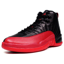 NIKE AIR JORDAN XII RETRO "FLU GAME" "MICHAEL JORDAN" "LIMITED EDITION for JORDAN BRAND" BLK/RED 130690-002画像