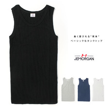 J.E.MORGAN ワッフル タンクトップ J6710画像