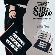 SILLY GOOD WALL ART CLUTCH BAG SG1F5-AC02画像