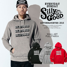 SILLY GOOD WALL ART PULL PARKA SG1F5-SW09画像