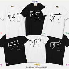 HTML ZERO3 &times; おそ松さん &times; BANDAI Im Neet Face S/S Tee T489画像