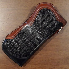 THE FLAT HEAD FH-CH003 クロコダイルロングウォレット画像