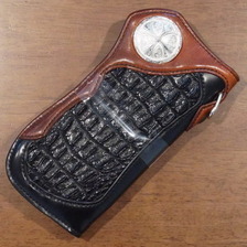 THE FLAT HEAD FH-C003C クロコダイルロングウォレット画像