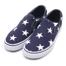 SOPHNET. &times; VANS STAR SLIP ON NAVY画像