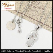SR'ES Rainbow STANDARD Aloha Sandal Silver Necklace ACS00980画像