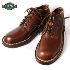 NICKS BOOTS 4inch OXFORD BROWN画像