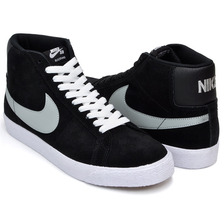 NIKE BLAZER SB PREMIUM SE BASE GREY / BLACK - WHITE 631042-003画像
