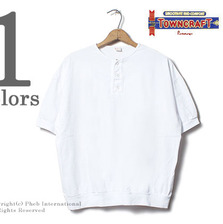 TOWN CRAFT by SUNNY SPORTS ワイドシルエット 3Bヘンリーネック Tシャツ TC15S015画像