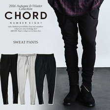 CHORD NUMBER EIGHT SWEAT PANTS N8M1F5-PT04画像