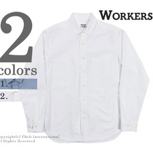 Workers Narrow Collar Shirt, OX画像